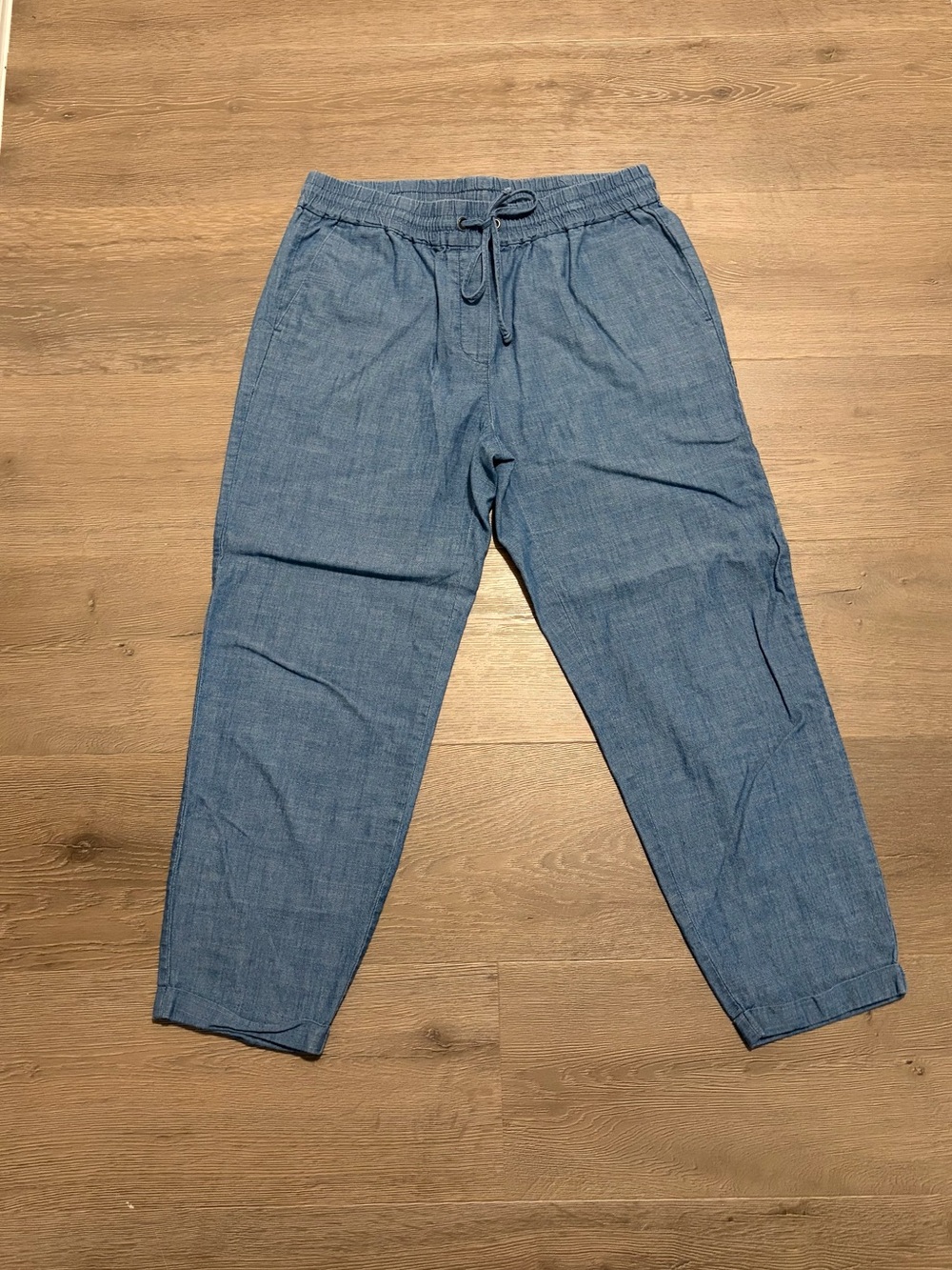 J. Crew Men's Light Blue Drawstring Joggers